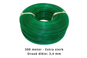 cable perimetral extra fuerte para jardín de lobos - 500 metros